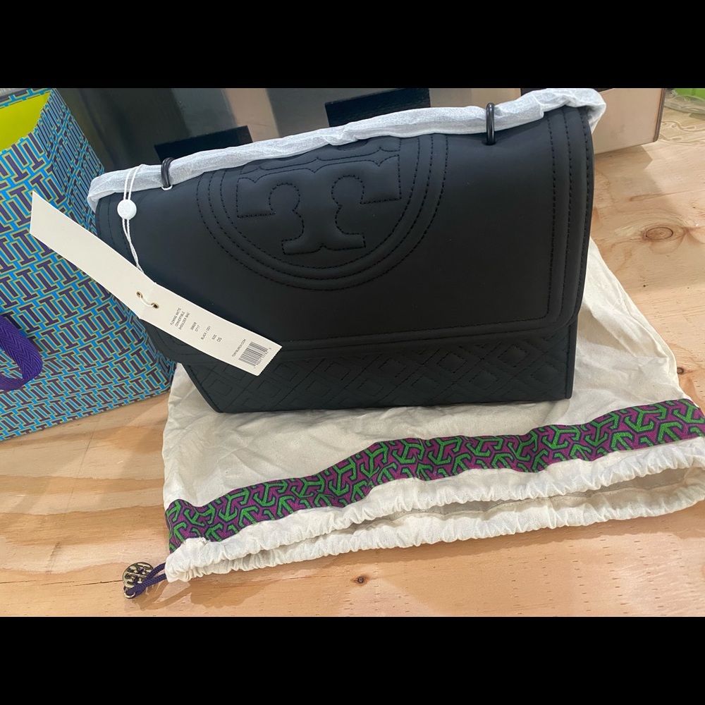 Tory Burch Fleming matte purse